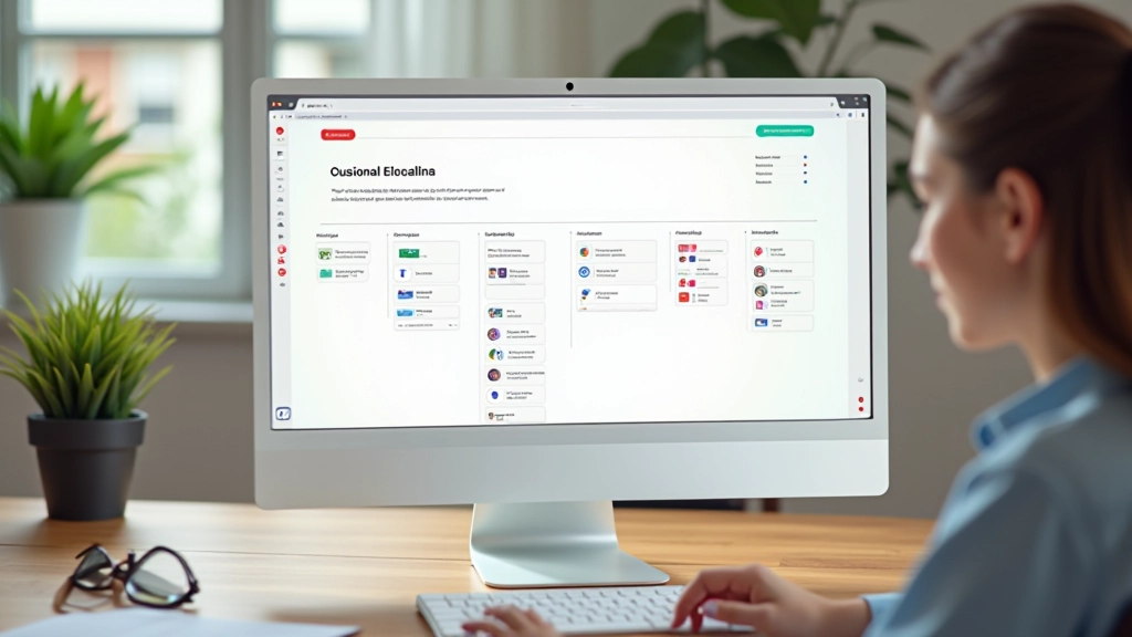 Documentação de sistema de design mostrando linguagem visual consistente