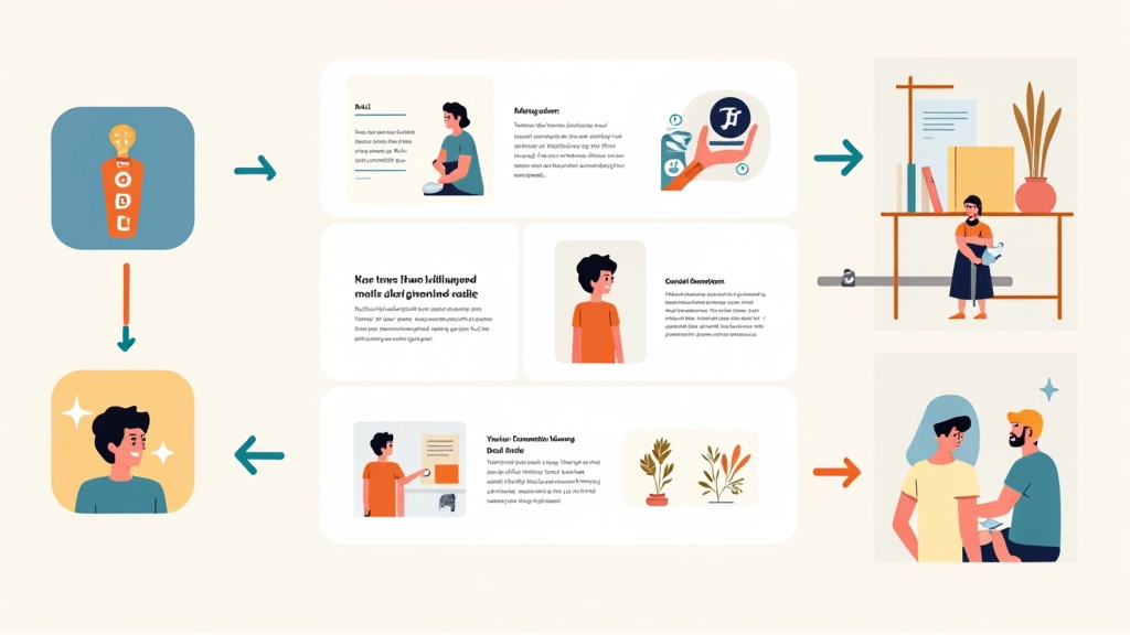 Guia visual de linguagem de design com padrões e elementos decorativos