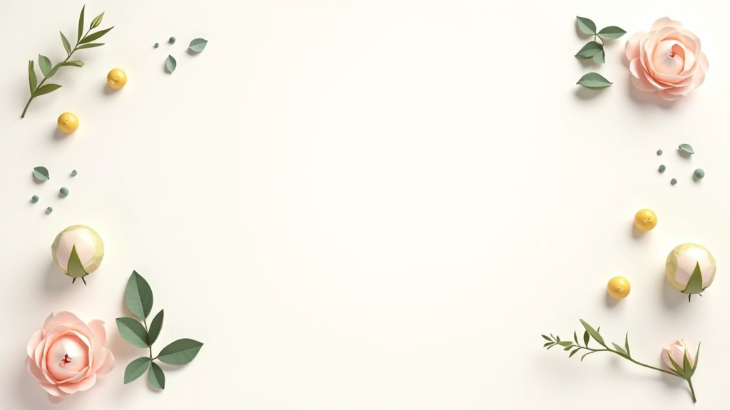 Exemplo de interface mostrando elementos decorativos posicionados estrategicamente em cantos, margens e espaços vazios